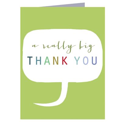 TWB08 Mini Thank You Card