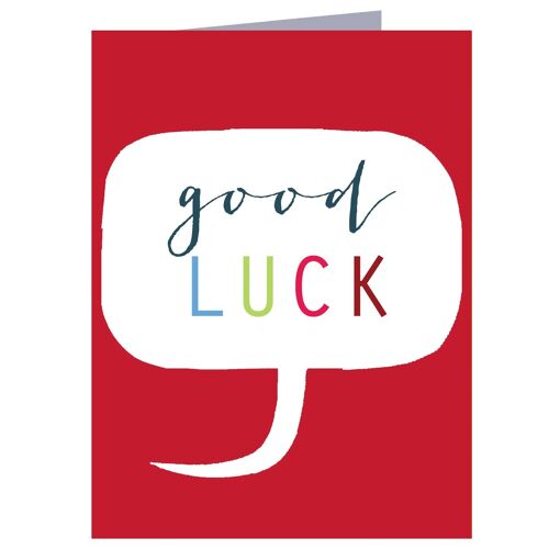 TWB12 Mini Good Luck Card