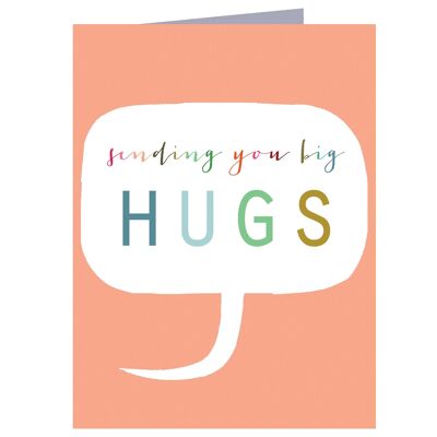 TWB14 Mini-Karte „Big Hugs“.