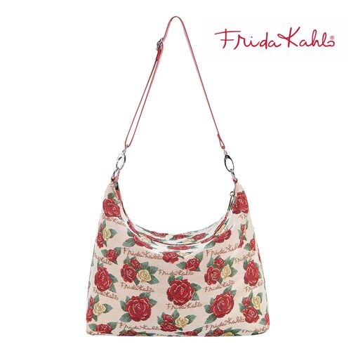 Frida Kahlo Rose - Slouch Bag