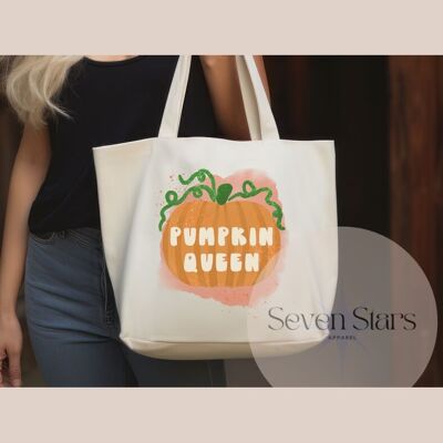Pumpkin Queen Premium Tote Bag