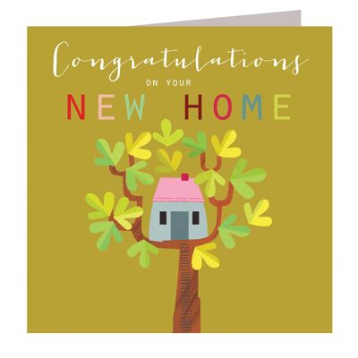 WO25 Carta di congratulazioni per la nuova casa