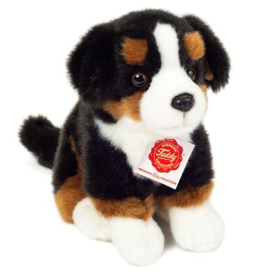 Bernese Mountain Dog sitting 21 cm - plush toy - soft toy