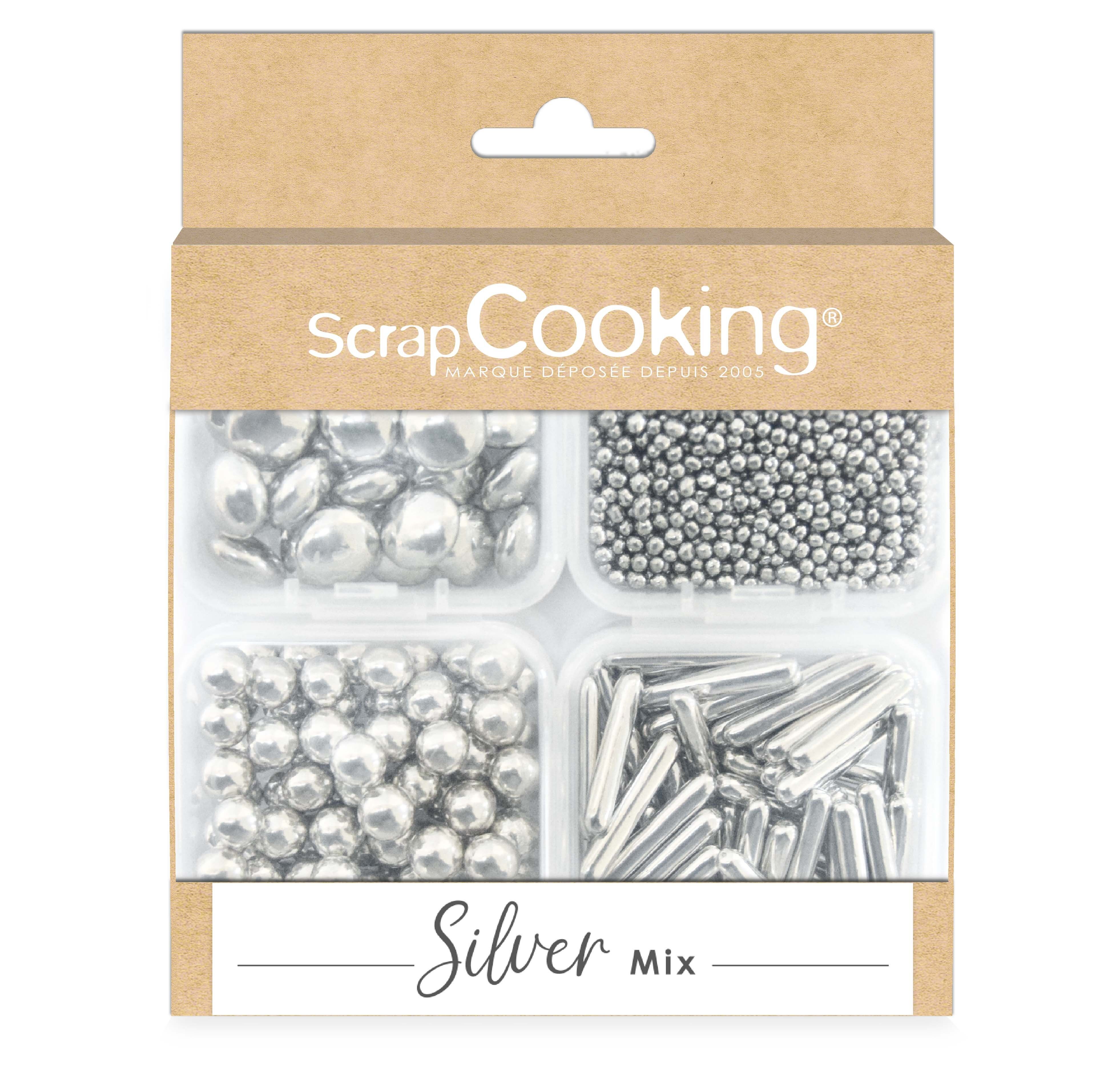 SILVER Mix - 63g décors sucrés