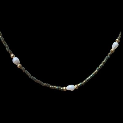 Perlen- und Perlenkette