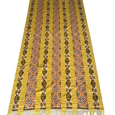 Single ikat carpet from Java