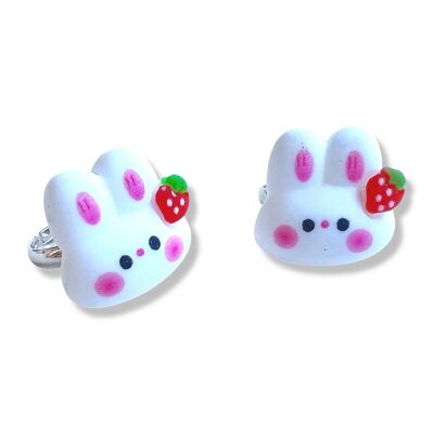 Pop Cutie Strawberry Bunny Kids Ring