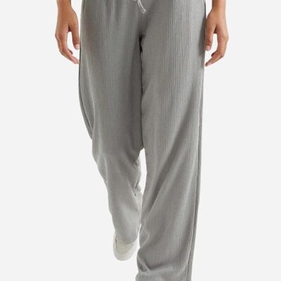 Sweatpants - Jogger Ladies with wide legs Gray