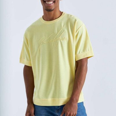 T-Shirt übergroß Gelb