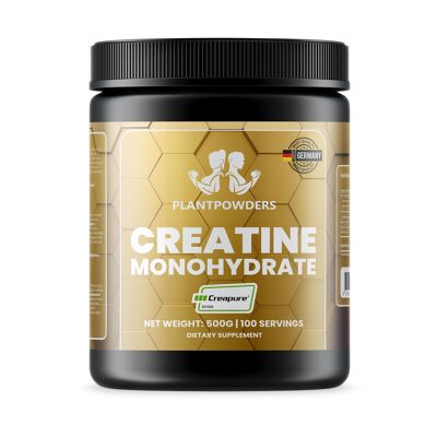 Creatine Monohydrate (Creapure®) 500g - 100 servings
