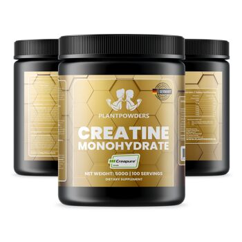 Monohydrate de créatine (Creapure®) 500g - 100 portions 2