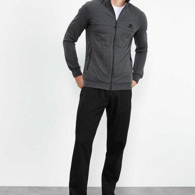 Tracksuit with zipper Anthracite