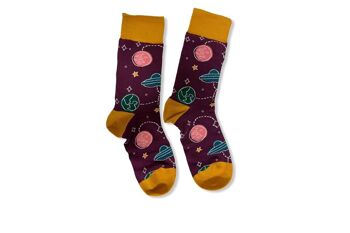 Cool Socks Femmes/Hommes - 3 paires dans une boîte-cadeau W 5