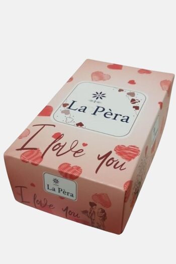 Chaussettes femme en coffret cadeau - 3 paires d'Amour 6