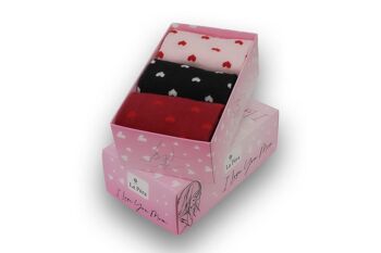 Chaussettes femme en coffret cadeau - 3 paires Mother 1