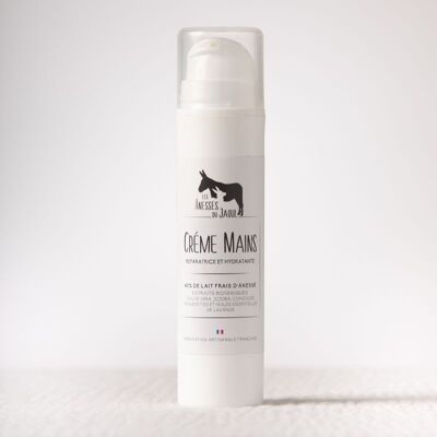 Crema mani 40% latte d'asina fresco biologico