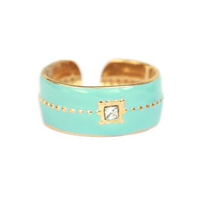 Bague Castello or turquoise