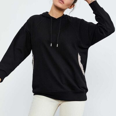 Black Ladies Sweater - Pullover