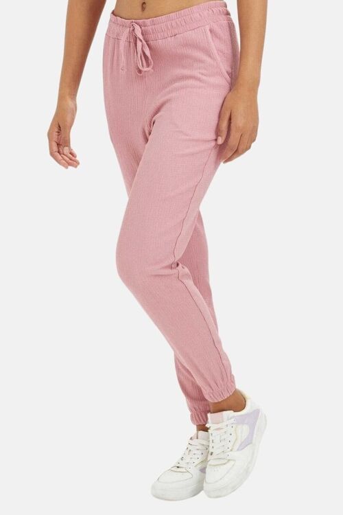 Sweatpants - Crepe - Jogger - Dames - Roze