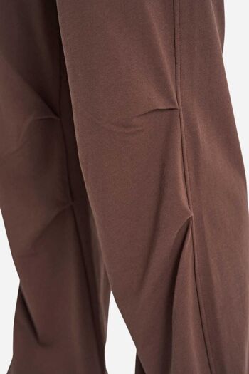 Jogging - Jogger Femme jambes larges Marron 7