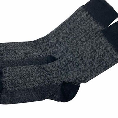 Chaussettes Homme Classic Bamboo 3 paires anthracite