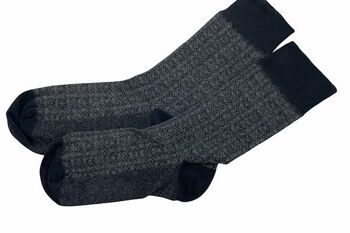 Chaussettes Homme Classic Bamboo 3 paires anthracite 1