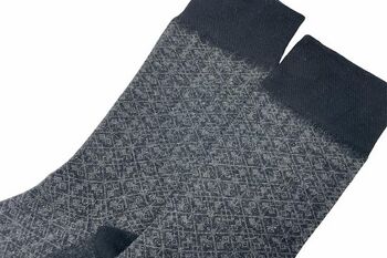 Chaussettes Homme Classic Bamboo 3 paires anthracite 2