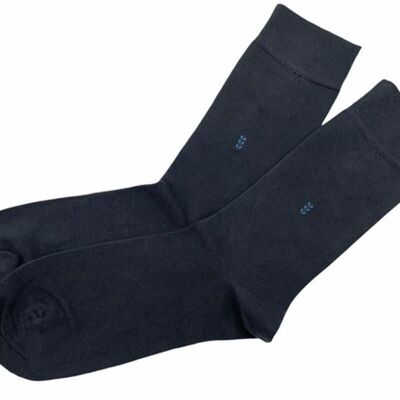 Chaussettes Homme Classic Bamboo 3 paires bleu foncé