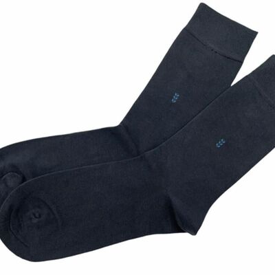 Calcetines Hombre Classic Bamboo 3 pares azul oscuro