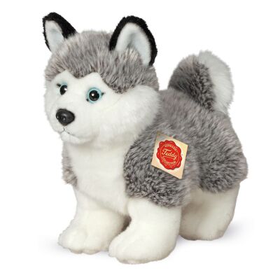 Husky standing 23 cm - plush toy - soft toy