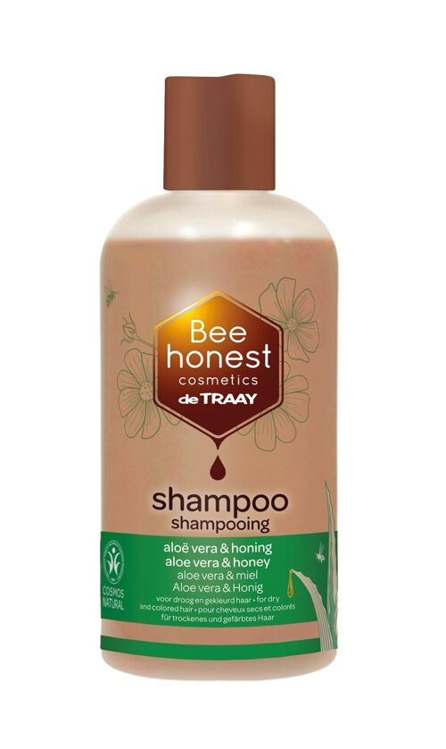 BEE HONEST COSMETICS SHAMPOO ALOE VERA & HONEY 250ML