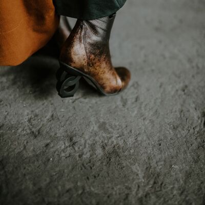 Chaussures en cuir femme CRESSIDA AW23 PAPUCEI