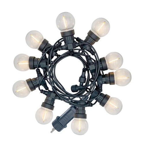 Guirlande lumineuse LED 5m 12V extensible IP44, 10 boules P45