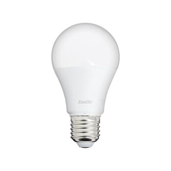 Ampoule LED A60, culot E27, 9W cons. (60W eq.), lumière blanc chaud 1