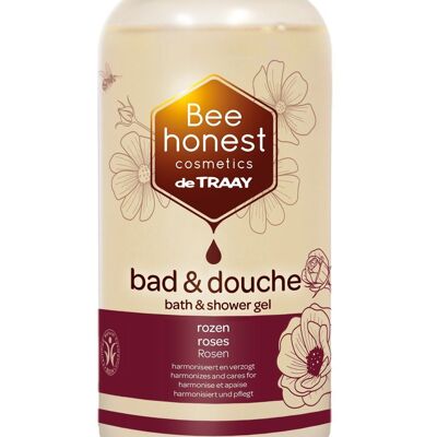 BEE HONEST COSMETICS BAIN & DOUCHE ROSES 250ML