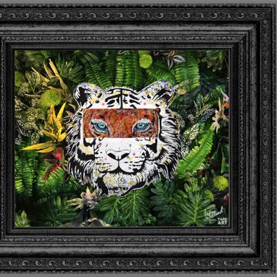 Eye Of The Tiger Outdoor Wall Art