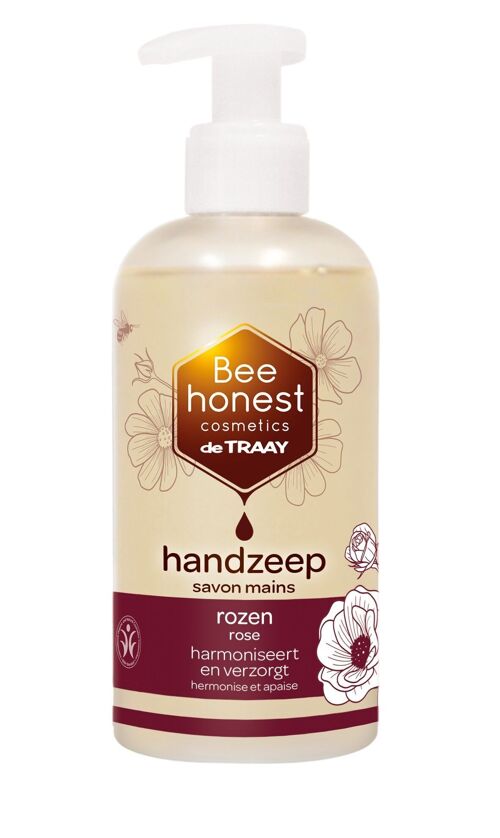 BEE HONEST COSMETICS HAND SOAP ROSE 250ML