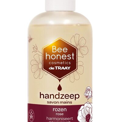 BEE HONEST COSMETICS HANDSEIFE ROSE 250ML