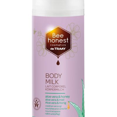 BEE HONEST COSMETICS KÖRPERMILCH ALOE VERA & HONIG 150ML