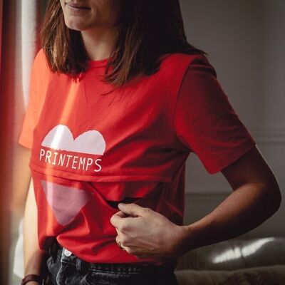 Le tee-shirt d’allaitement - Printemps