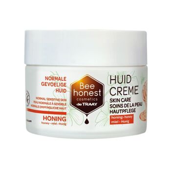 BEE HONEST COSMETICS CRÈME POUR LA PEAU AU MIEL 100ML