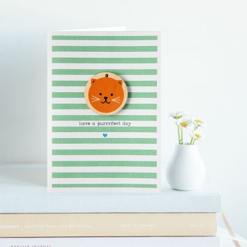 Cat Birthday Card