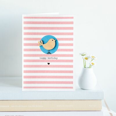 Bird Birthday Card