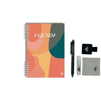 Agenda A5 reutilizable econotes™ - Kit de accesorios incluido