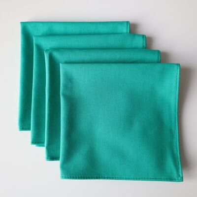Green napkins (set of 4)