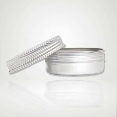 Aluminiumdose zur Aufbewahrung von fester Kosmetik Solid