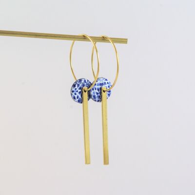 Boucles d'oreilles artisanales Juanita