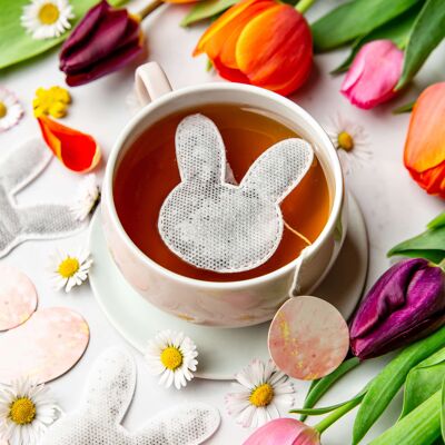 Organic rabbit tea bag - Praline