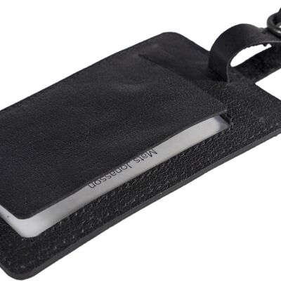 Luggage tag Black