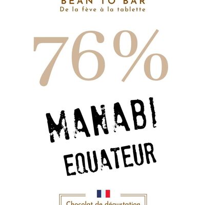 Manabi – Ecuador – 76 % Kakao